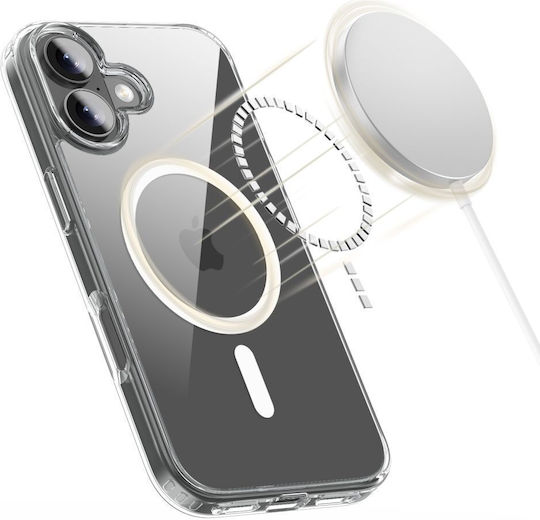 Tech-Protect Flexair Hybrid Magsafe Back Cover Σιλικόνης / Πλαστικό Διάφανο (iPhone 17) TPFHMIP17 - Image 2