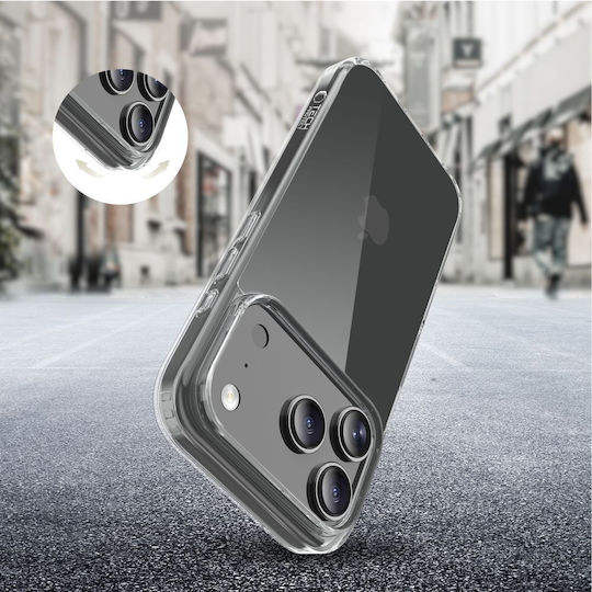 Tech-Protect Flexair Hybrid Back Cover Σιλικόνης / Πλαστικό Διάφανο (iPhone 17 Pro Max) - Image 2