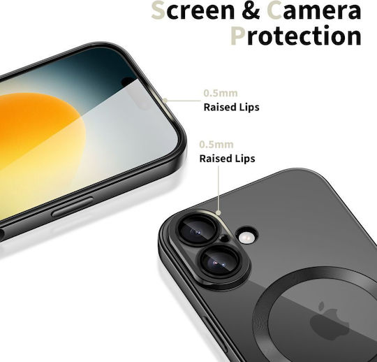 Tech-Protect Magflex Back Cover Σιλικόνης Μαύρο (iPhone 17) TPMFIP17SB - Image 3