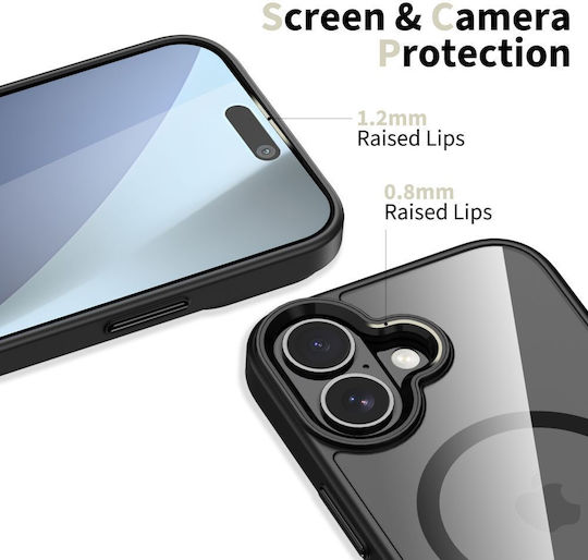 Tech-Protect Magmat Back Cover Πλαστικό / Σιλικόνης Μαύρο (iPhone 17) - Image 3