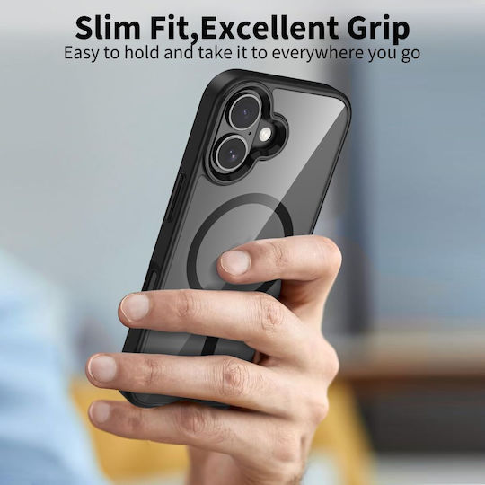 Tech-Protect Magmat Back Cover Πλαστικό / Σιλικόνης Μαύρο (iPhone 17) - Image 5