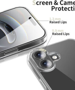 Alternative view of Tech-Protect Flexair Hybrid Back Cover Σιλικόνης / Πλαστικό Διάφανο (iPhone 17)