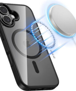 Alternative view of Tech-Protect Magmat Back Cover Πλαστικό / Σιλικόνης Μαύρο (iPhone 17)