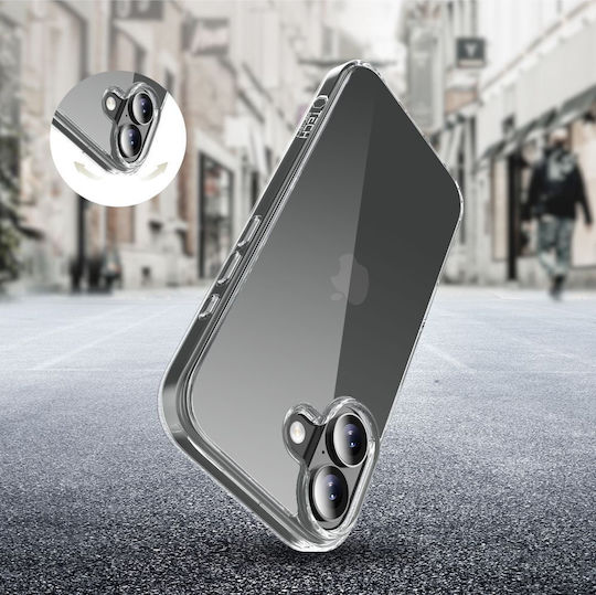 Tech-Protect Flexair Hybrid Back Cover Σιλικόνης / Πλαστικό Διάφανο (iPhone 17) - Image 5