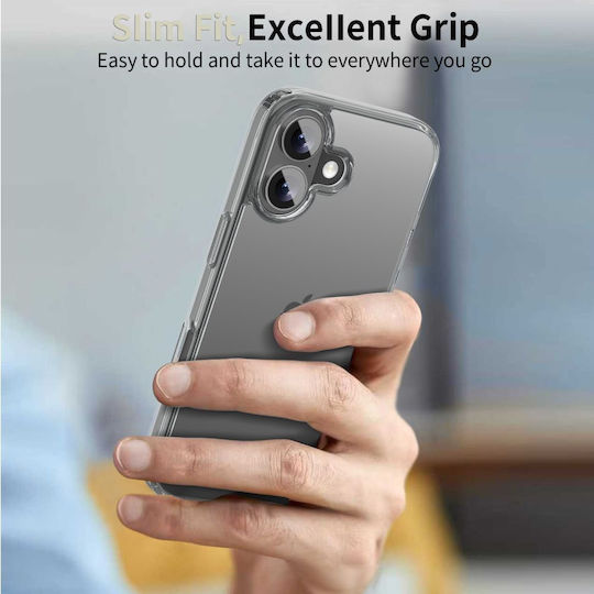 Tech-Protect Flexair Hybrid Back Cover Σιλικόνης / Πλαστικό Διάφανο (iPhone 17) - Image 6