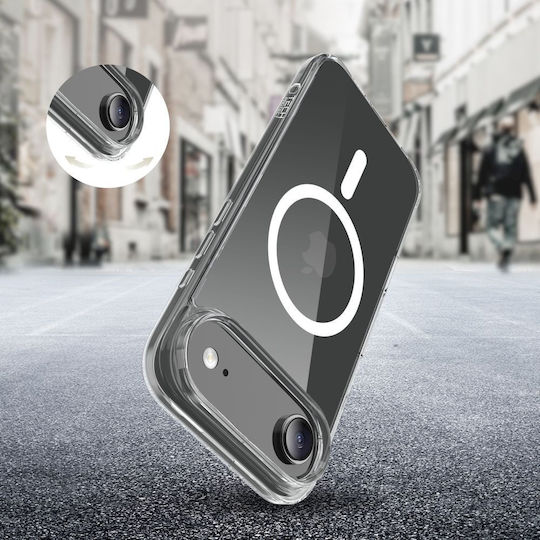 Tech-Protect Flexair Hybrid Magsafe Back Cover Σιλικόνης / Πλαστικό Διάφανο (iPhone Air) TPFHMIP17A - Image 3