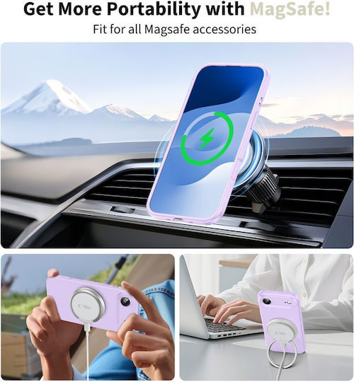 Tech-Protect Back Cover Σιλικόνης Μωβ (iPhone Air) - Image 3