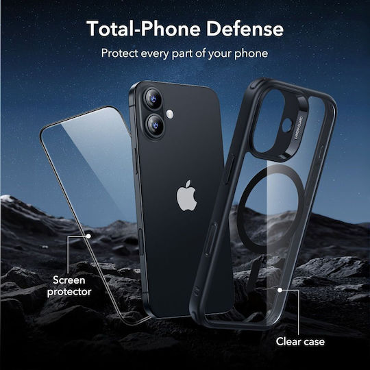 ESR Classic Hybrid Back Cover Tempered Glass 0.3mm Διάφανο (iPhone 17) - Image 5