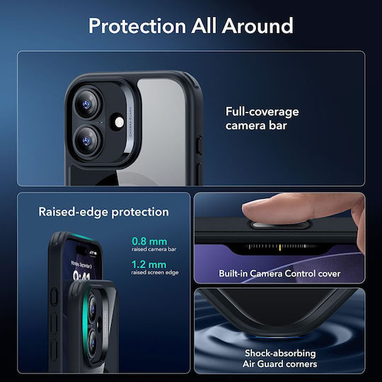 ESR Classic Hybrid Back Cover Tempered Glass 0.3mm Διάφανο (iPhone 17) - Image 3