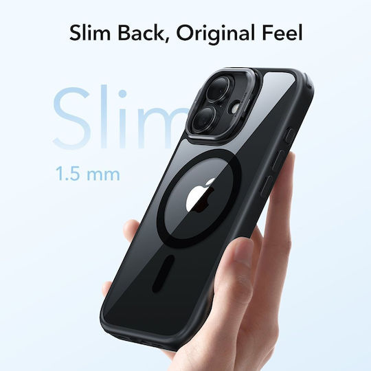 ESR Classic Hybrid Kickstand Back Cover Μεταλλικό Διάφανο (iPhone 17) - Image 7
