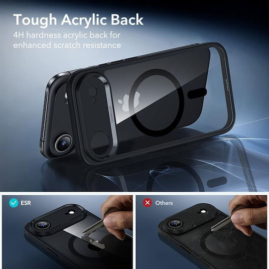 ESR Classic Hybrid Magsafe Back Cover Tempered Glass 0.3mm Διάφανο (iPhone Air) - Image 7