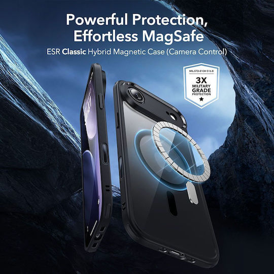ESR Classic Hybrid Magsafe Back Cover Tempered Glass 0.3mm Διάφανο (iPhone Air) - Image 2
