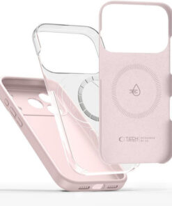 Alternative view of Tech-protect Silicone Magsafe Iphone 17 Pro Pink Pearl