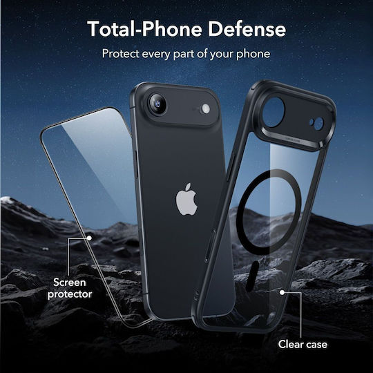 ESR Classic Hybrid Magsafe Back Cover Tempered Glass 0.3mm Διάφανο (iPhone Air) - Image 5