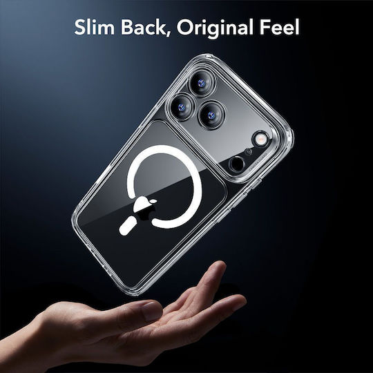 ESR Classic Hybrid Back Cover Tempered Glass 0.3mm Διάφανο (iPhone 17 Pro Max) - Image 8