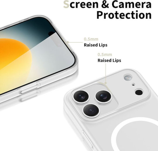 Tech-Protect Magslim Back Cover Πλαστικό Λευκό (iPhone 17 Pro Max) TPMSIP17PMMW - Image 3