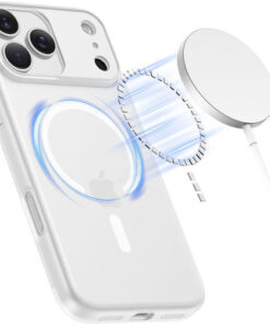 Alternative view of Tech-Protect Magslim Back Cover Πλαστικό Λευκό (iPhone 17 Pro Max) TPMSIP17PMMW