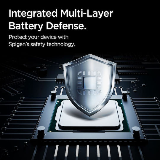 Spigen EA2210 Power Bank 10000mAh 22.5W με Θύρα USB-A και Θύρα USB-C Μαύρο - Image 6