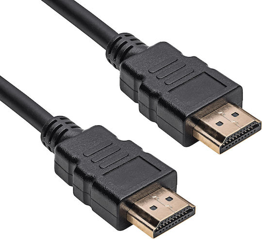 Akyga HDMI 1.4 Angle Cable HDMI male - HDMI male 15m Μαύρο AK-HD-150A - Image 3