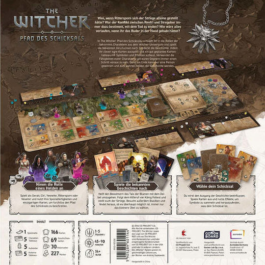 Επιτραπέζιο Παιχνίδι The Witcher: Pfad des Schicksals για 2-4 Παίκτες 14+ Ετών Asmodee - Image 5