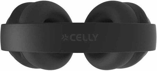 Celly Wavebeat Ασύρματα / Ενσύρματα On Ear Ακουστικά με 7 ώρες Λειτουργίας Μαύρα - Image 3
