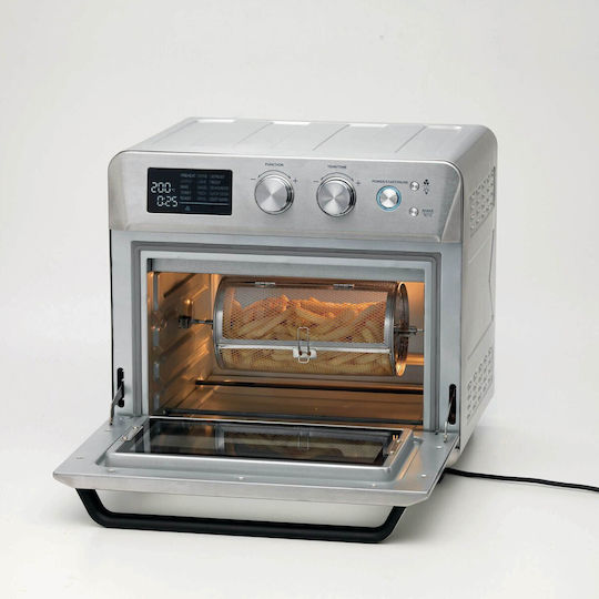 Ariete 00C462911AR0 Ηλεκτρικό Φουρνάκι 25lt Χωρίς Εστίες με Αέρα Inox - Image 2