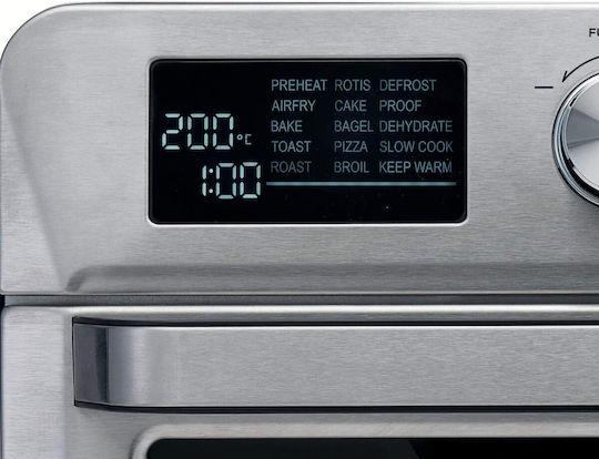 Ariete 00C462911AR0 Ηλεκτρικό Φουρνάκι 25lt Χωρίς Εστίες με Αέρα Inox - Image 3