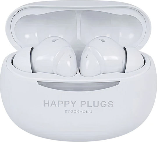 Happy Plugs Joy Pro In-ear Bluetooth Handsfree Ακουστικά Λευκά - Image 2