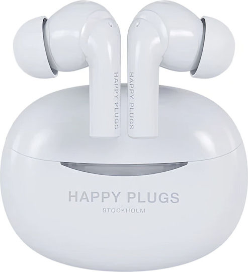 Happy Plugs Joy Pro In-ear Bluetooth Handsfree Ακουστικά Λευκά - Image 3