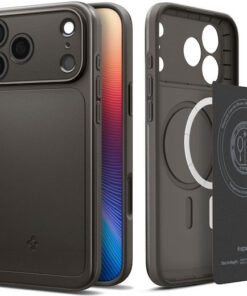 Spigen Thin Fit Magsafe Back Cover Πλαστικό 1.55mm Gunmetal (iPhone 17 Pro) ACS10341