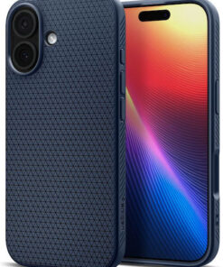 Spigen Liquid Air Back Cover Σιλικόνης Μπλε (iPhone 17, Spigen) ACS10370