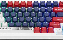 Alternative view of A4Tech Bloody S98 Gaming Μηχανικό Πληκτρολόγιο με BLMS Red Plus διακόπτες και RGB φωτισμό (Αγγλικό US) Sports Navy