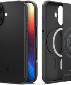 Spigen Thin Fit Magsafe Back Cover Πλαστικό 1.55mm Μαύρο (iPhone 17) ACS10373