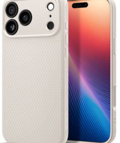 Spigen Liquid Air Back Cover Σιλικόνης Natural Titanium (iPhone 17 Pro Max) ACS10268