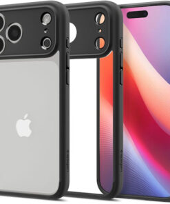 Spigen Ultra Hybrid Back Cover Πλαστικό 2mm Matte Black (iPhone 17 Pro) ACS10343