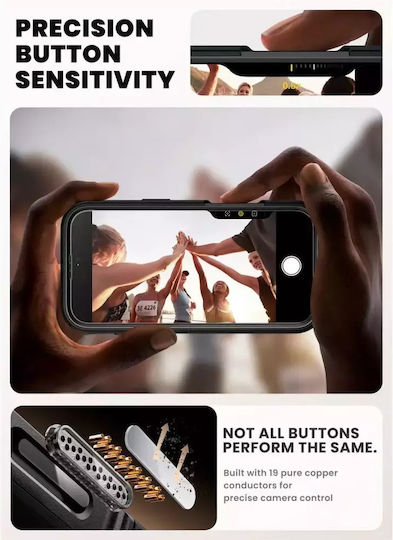 Supcase Book Πλαστικό / Σιλικόνης / Tempered Glass Μαύρο (iPhone Air) - Image 3