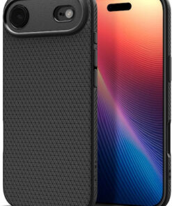 Spigen Liquid Air Back Cover Σιλικόνης Matte Black (iPhone Air) ACS10302