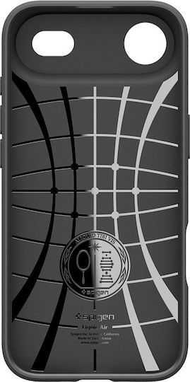 Spigen Liquid Air Back Cover Σιλικόνης Matte Black (iPhone Air) ACS10302 - Image 3
