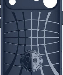 Alternative view of Spigen Liquid Air Back Cover Σιλικόνης Navy Μπλε (iPhone 17 Pro) ACS10332