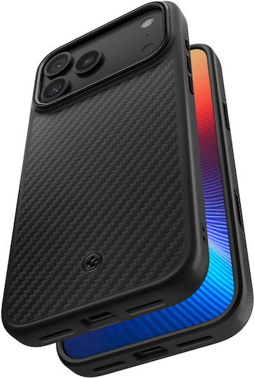 Spigen Enzo Aramid Back Cover Aramid Fiber Μαύρο (iPhone 17 Pro) ACS09959 - Image 6