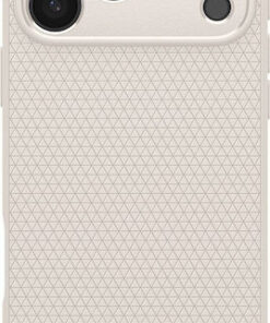 Alternative view of Spigen Liquid Air Back Cover Σιλικόνης Natural Titanium (iPhone 17 Pro Max) ACS10268