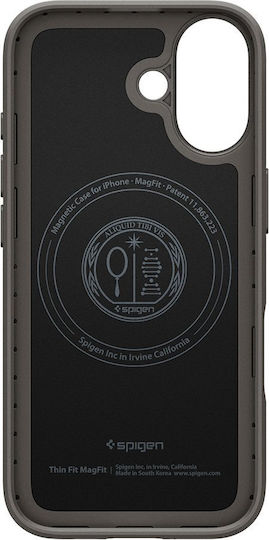 Spigen Thin Fit Magsafe Back Cover Πλαστικό 1.55mm Gunmetal (iPhone 17) ACS10375 - Image 3