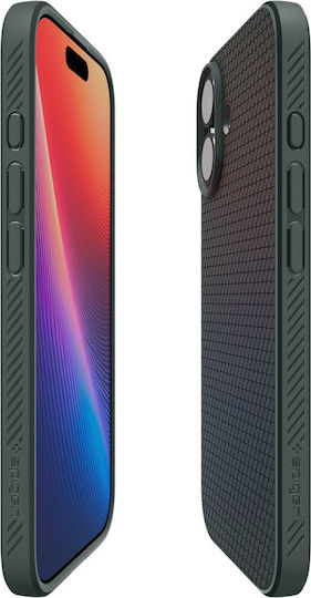 Spigen Liquid Air Back Cover Σιλικόνης Abyss Green (iPhone 17) ACS10371 - Image 4