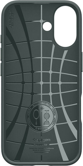 Spigen Liquid Air Back Cover Σιλικόνης Abyss Green (iPhone 17) ACS10371 - Image 6