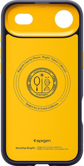 Spigen Caseology Nano Pop MagFit Back Cover Σιλικόνης Blueberry Navy (iPhone Air) ACS10300 - Image 3
