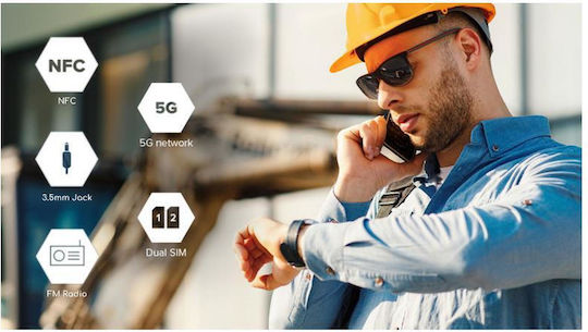 Hammer Iron 6 Dual SIM (8/256GB) Ανθεκτικό Smartphone Πορτοκαλί - Image 3