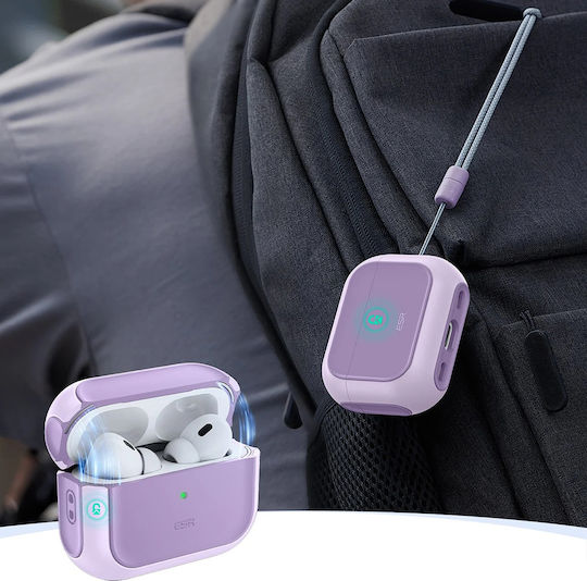 ESR Orbit Hybrid Halolock Θήκη Πλαστική / Σιλικόνης Lavender για Apple AirPods Pro 3 - Image 3