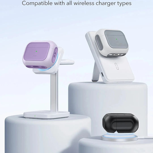ESR Orbit Hybrid Halolock Θήκη Πλαστική / Σιλικόνης Lavender για Apple AirPods Pro 3 - Image 4