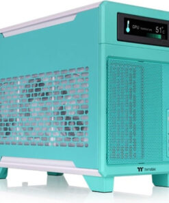 Thermaltake TR100 Mini Tower Κουτί Υπολογιστή Mint Strawberry