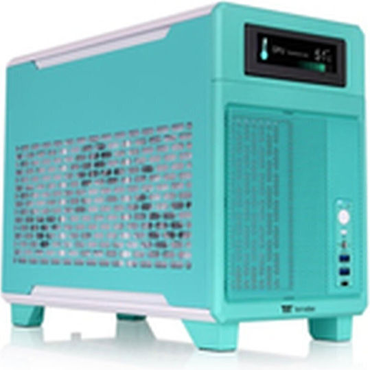 Thermaltake TR100 Mini Tower Κουτί Υπολογιστή Mint Strawberry - Image 3